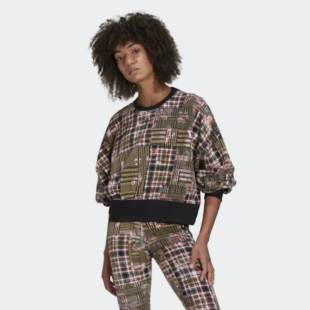 Adidas HER Studio London Cropped Oversized Sweater